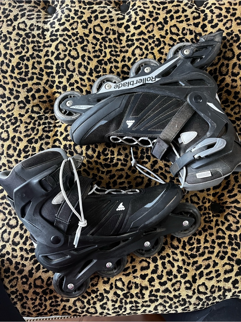 Rollerblade Zetrablade Men’s Size 12 Inline Skates Black